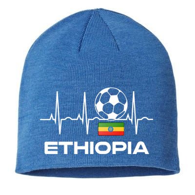 Ethiopia Soccer Jersey Gift Ethiopian Football Gifcool Gift Cute Gift Sustainable Beanie