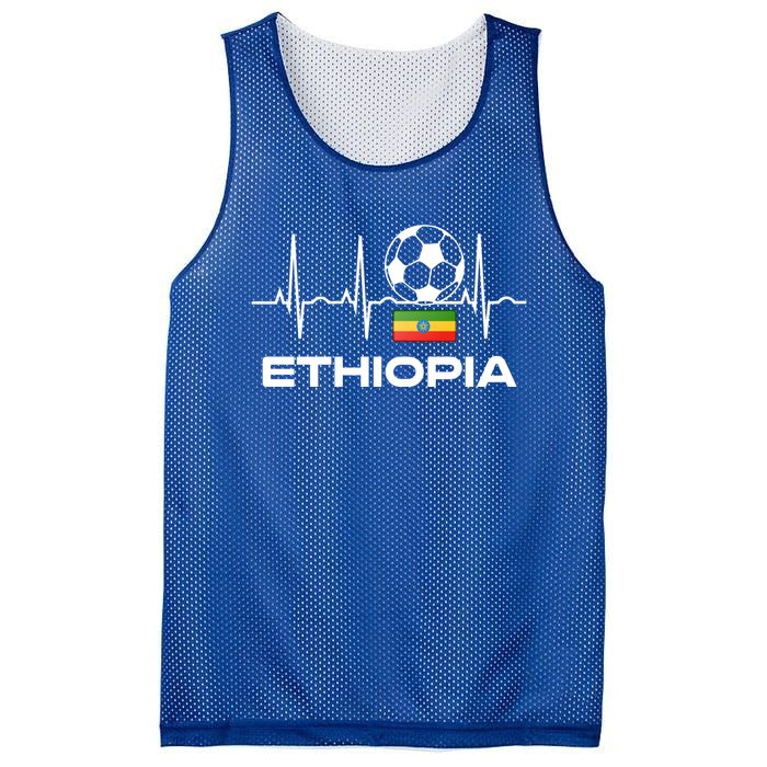 Ethiopia Soccer Jersey Gift Ethiopian Football Gifcool Gift Cute Gift Mesh Reversible Basketball Jersey Tank