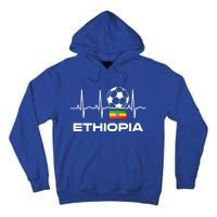 Ethiopia Soccer Jersey Gift Ethiopian Football Gifcool Gift Cute Gift Tall Hoodie