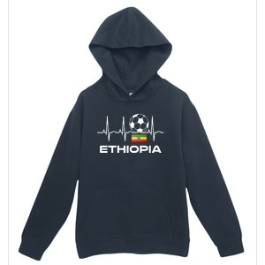 Ethiopia Soccer Jersey Gift Ethiopian Football Gifcool Gift Cute Gift Urban Pullover Hoodie