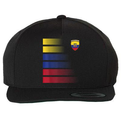 Ecuador Soccer Jersey Football Ecuador Soccer Wool Snapback Cap