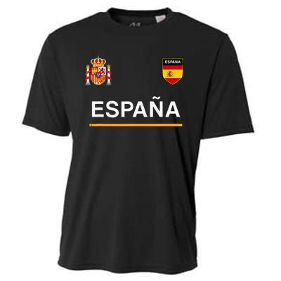 Espana Sportsoccer Jersey Flag Football Madrid Cooling Performance Crew T-Shirt