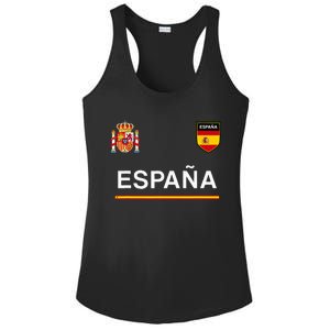 Espana Sportsoccer Jersey Flag Football Madrid Ladies PosiCharge Competitor Racerback Tank