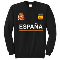 Espana Sportsoccer Jersey Flag Football Madrid Tall Sweatshirt