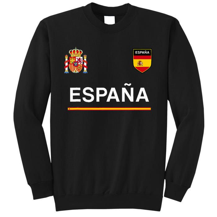 Espana Sportsoccer Jersey Flag Football Madrid Tall Sweatshirt