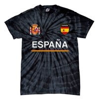 Espana Sportsoccer Jersey Flag Football Madrid Tie-Dye T-Shirt