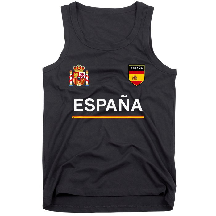 Espana Sportsoccer Jersey Flag Football Madrid Tank Top