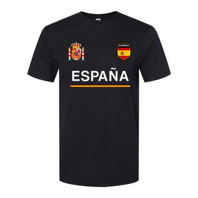 Espana Sportsoccer Jersey Flag Football Madrid Softstyle CVC T-Shirt