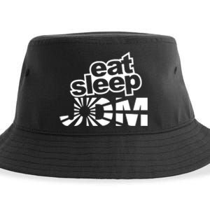 Eat Sleep JDM Tuner Car Lover Sustainable Bucket Hat