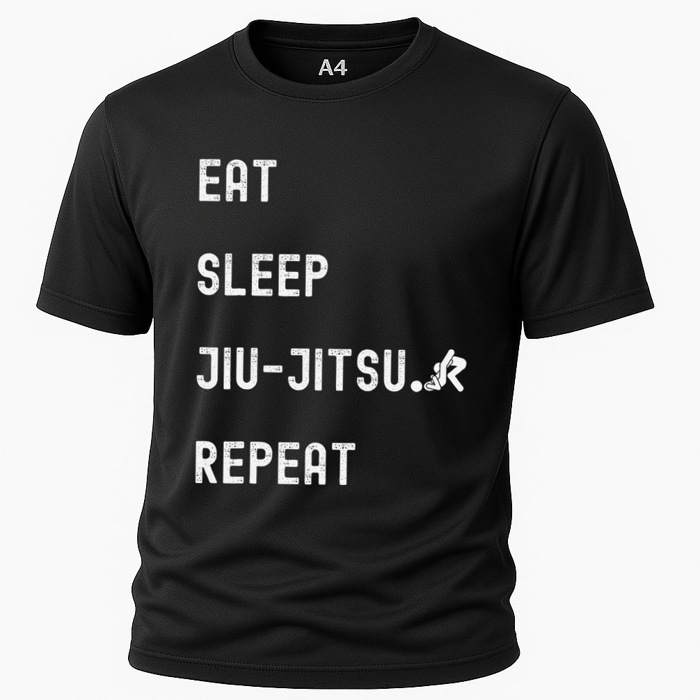 Eat Sleep Jiujitsu Repeat Performance Shirt