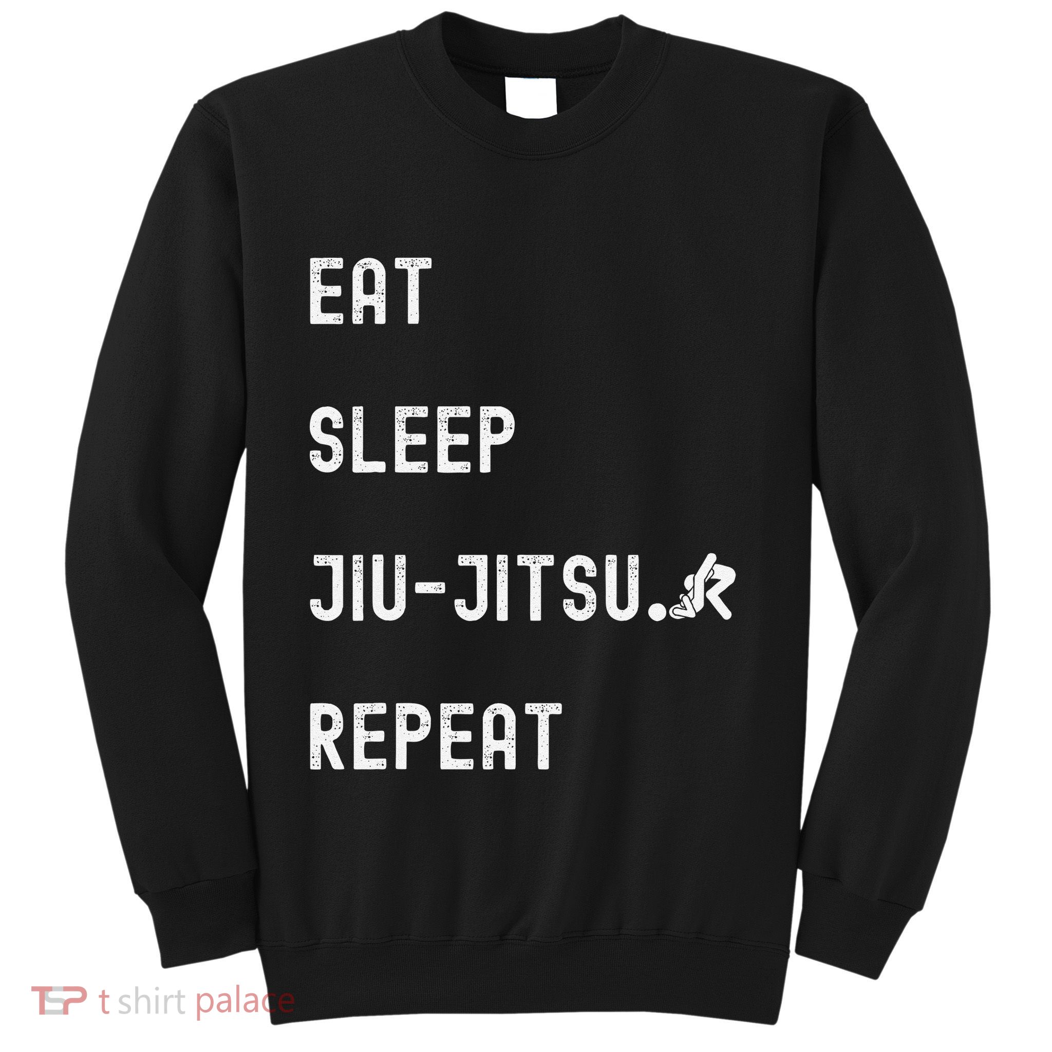 Eat Sleep Jiujitsu Repeat Sweatshirt