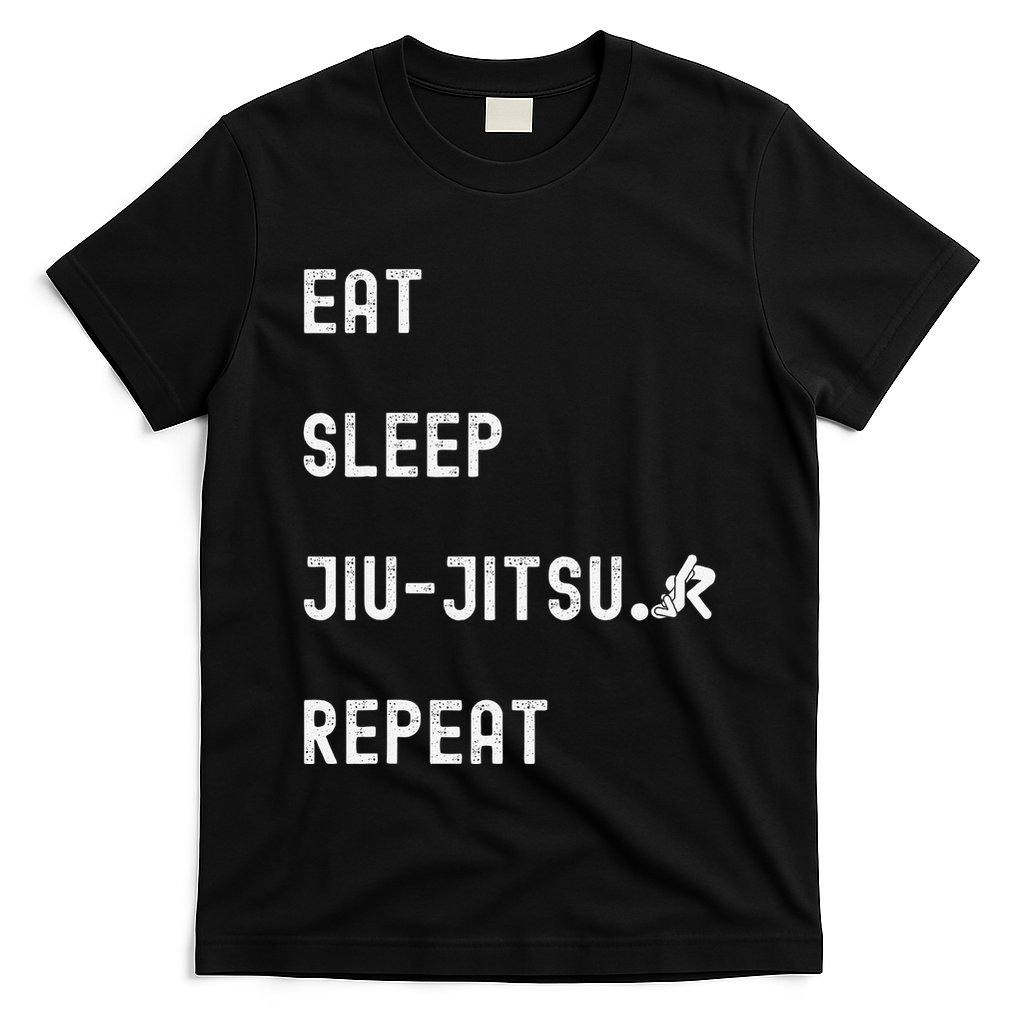 Eat Sleep Jiujitsu Repeat T-Shirt