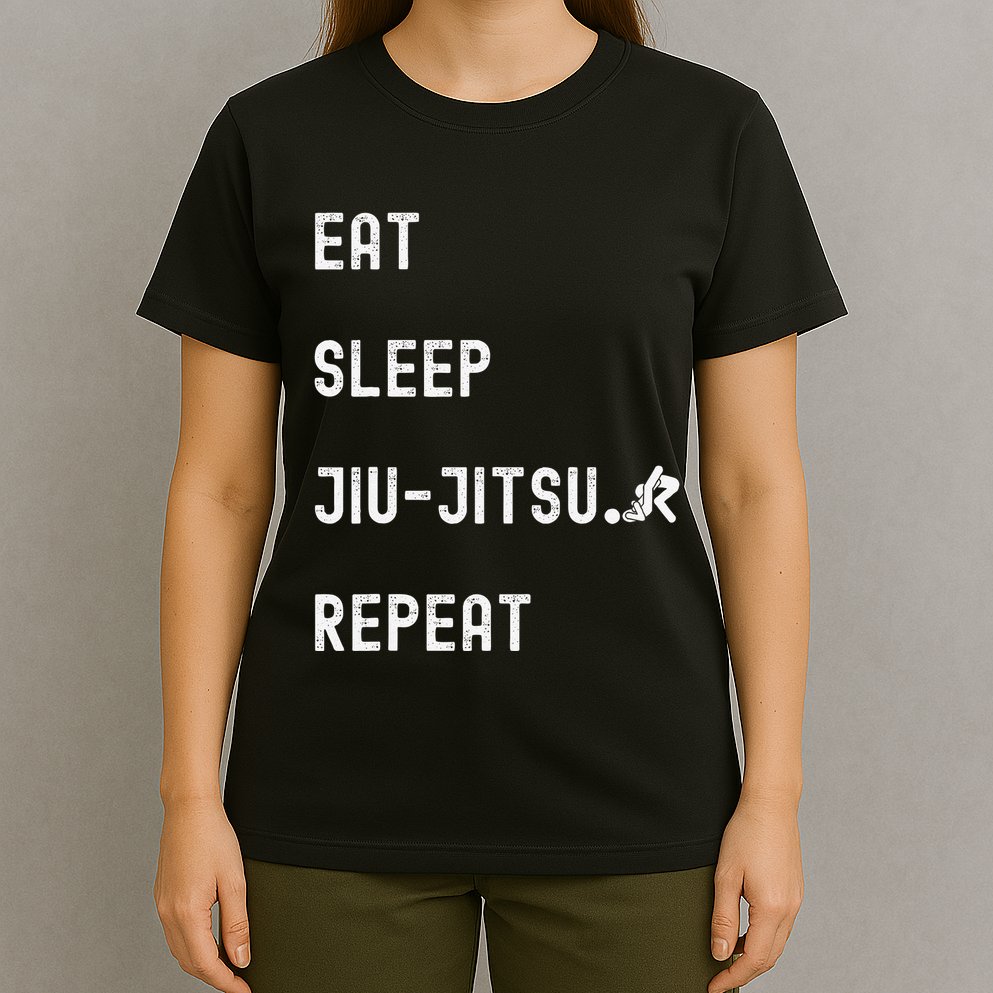 Eat Sleep Jiujitsu Repeat T-Shirt