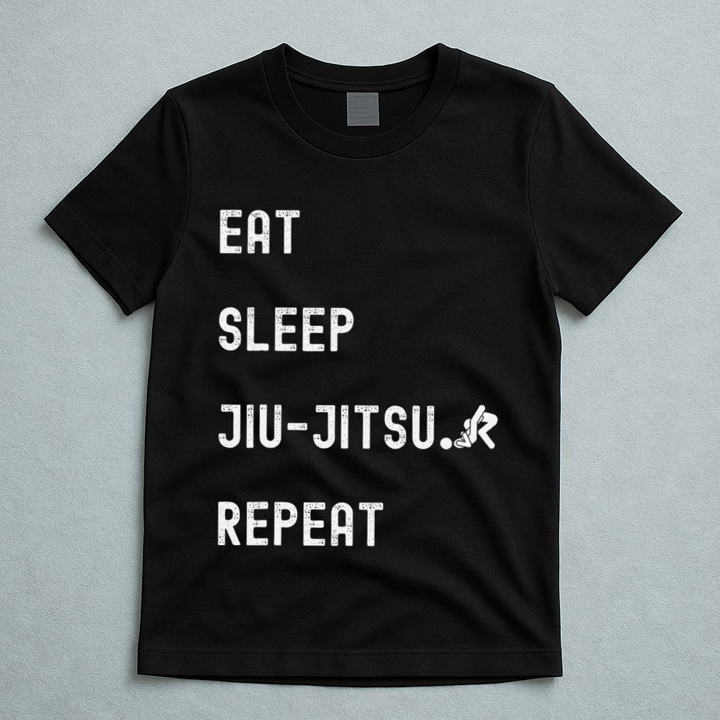Eat Sleep Jiujitsu Repeat T-Shirt