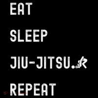 Eat Sleep Jiujitsu Repeat Wool Snapback Cap