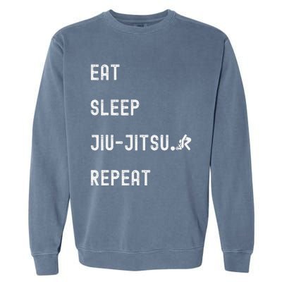 Eat Sleep Jiujitsu Repeat Garment-Dyed Sweatshirt