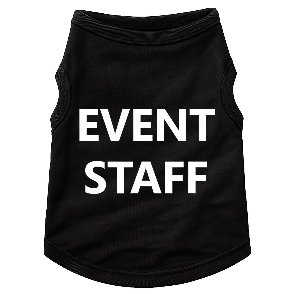 Event Staff Job Worker Employee Uniform Doggie Tank
