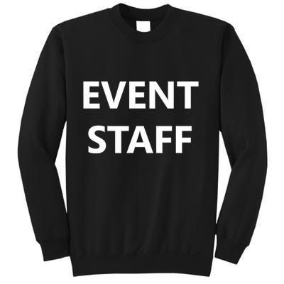 Event Staff Job Worker Employee Uniform Sweatshirt