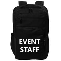 Event Staff Job Worker Employee Uniform Impact Tech Backpack
