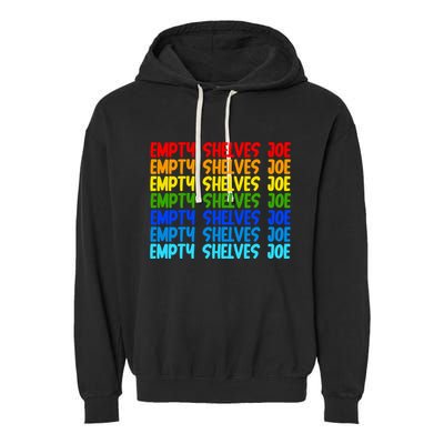 Empty Shelves Joe Retro Colorful Garment-Dyed Fleece Hoodie