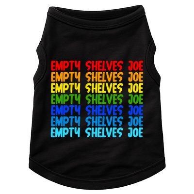 Empty Shelves Joe Retro Colorful Doggie Tank