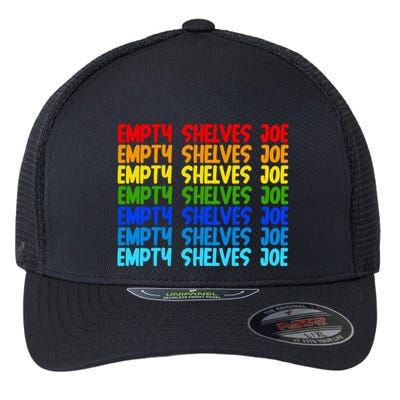 Empty Shelves Joe Retro Colorful Flexfit Unipanel Trucker Cap