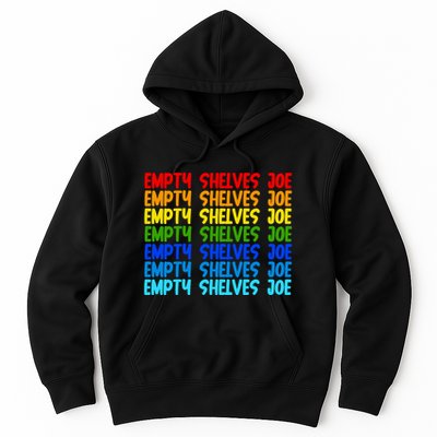 Empty Shelves Joe Retro Colorful Hoodie