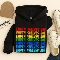 Empty Shelves Joe Retro Colorful Hoodie