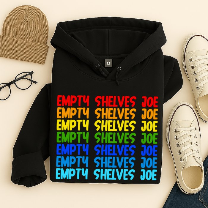 Empty Shelves Joe Retro Colorful Hoodie