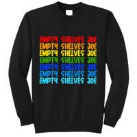 Empty Shelves Joe Retro Colorful Sweatshirt