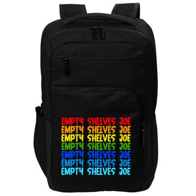 Empty Shelves Joe Retro Colorful Impact Tech Backpack