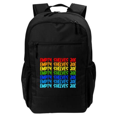 Empty Shelves Joe Retro Colorful Daily Commute Backpack