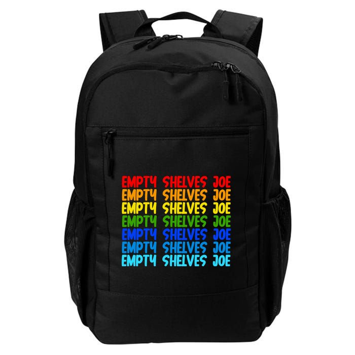 Empty Shelves Joe Retro Colorful Backpack