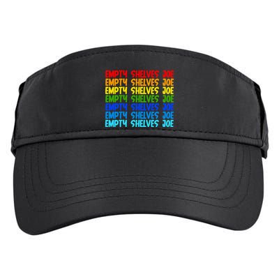 Empty Shelves Joe Retro Colorful Adult Drive Performance Visor