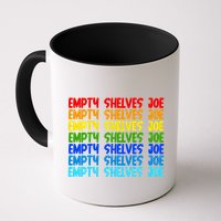 Empty Shelves Joe Retro Colorful Mug