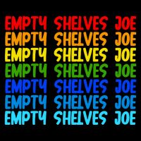Empty Shelves Joe Retro Colorful Flat Bill Trucker Hat