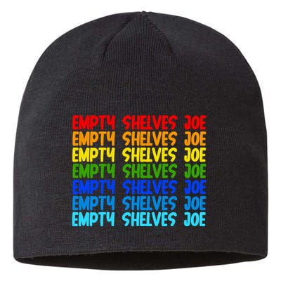 Empty Shelves Joe Retro Colorful Sustainable Beanie