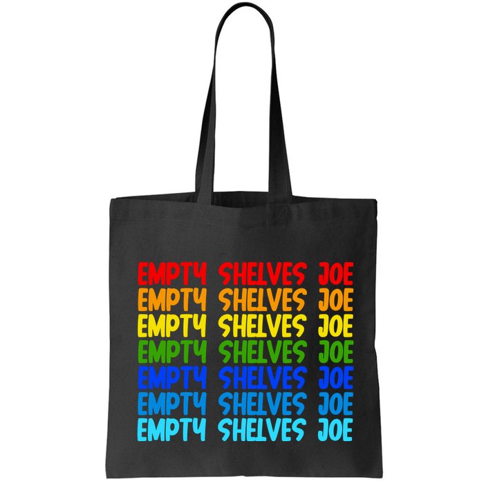 Empty Shelves Joe Retro Colorful Bag