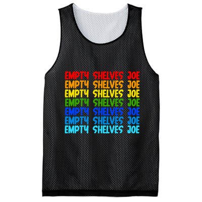 Empty Shelves Joe Retro Colorful Mesh Reversible Basketball Jersey Tank
