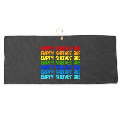 Empty Shelves Joe Retro Colorful Large Microfiber Waffle Golf Towel