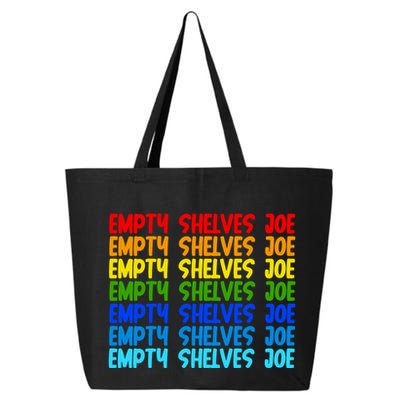 Empty Shelves Joe Retro Colorful 25L Jumbo Tote