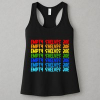 Empty Shelves Joe Retro Colorful Womens Tank Top