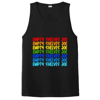 Empty Shelves Joe Retro Colorful PosiCharge Competitor Tank