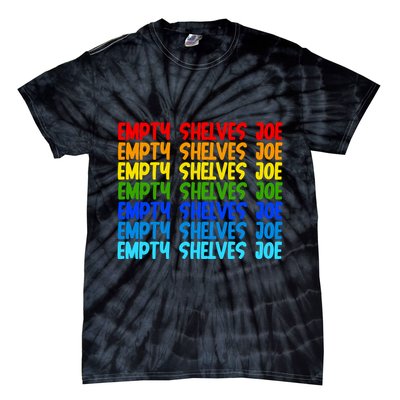 Empty Shelves Joe Retro Colorful Tie-Dye T-Shirt
