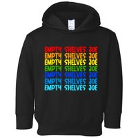 Empty Shelves Joe Retro Colorful Toddler Hoodie