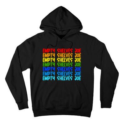 Empty Shelves Joe Retro Colorful Tall Hoodie