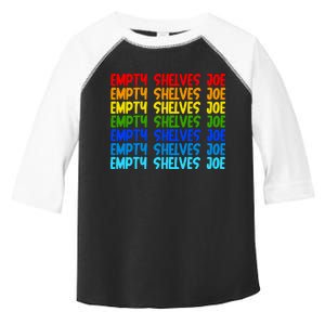 Empty Shelves Joe Retro Colorful Toddler Fine Jersey T-Shirt