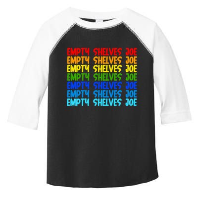 Empty Shelves Joe Retro Colorful Toddler Fine Jersey T-Shirt