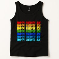 Empty Shelves Joe Retro Colorful Tank Top