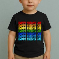 Empty Shelves Joe Retro Colorful Toddler T-Shirt
